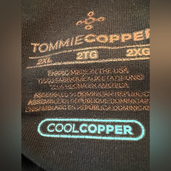 TOMMIE COPPER | women’s Cool Copper, compression shirt. Size: 2XL - Picture 10 of 10